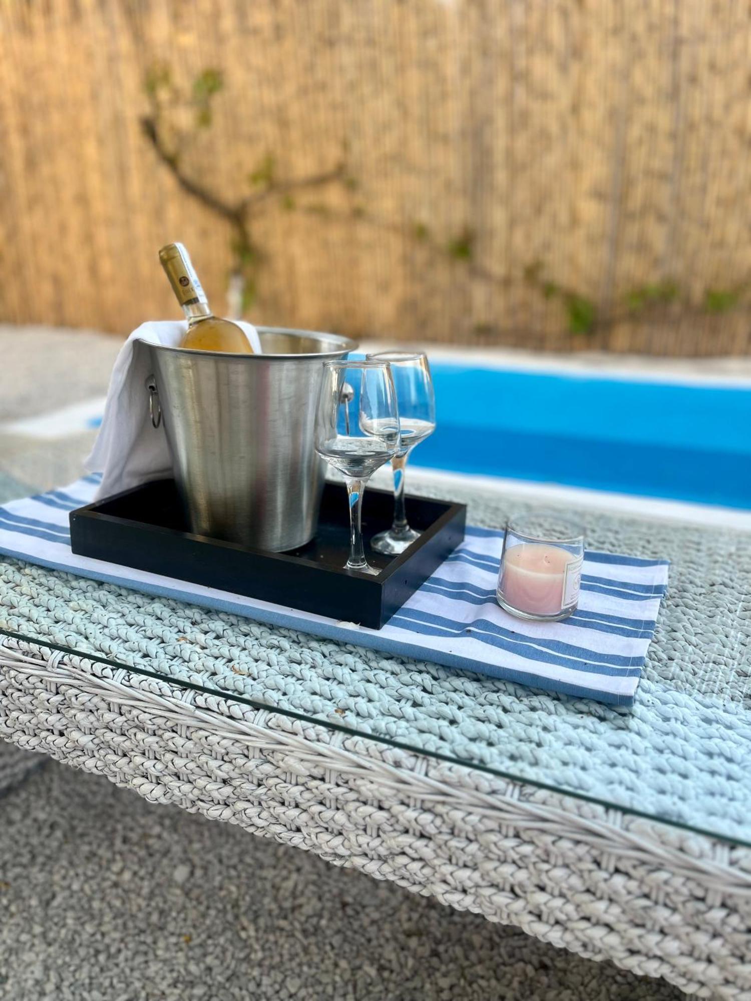 Holiday Oasis With Private Patio And Hammam-Style Bath In Chora-Pithagoreo, Samos Island Βίλα Πυθαγόρειο Εξωτερικό φωτογραφία